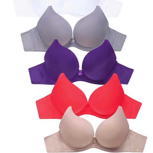 LADIES FULL CUP DOUBLE PUSH UP BRA 6 PACK!! - Picture 9 of 10